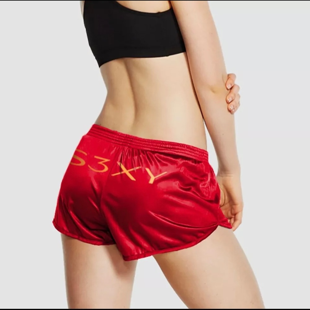 Tesla Red “S3XY” Shorts - Limited Edition - New